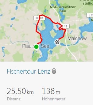 Fahrradtour Fischerhaus Lenzer Krug Fahrrad ausleihen